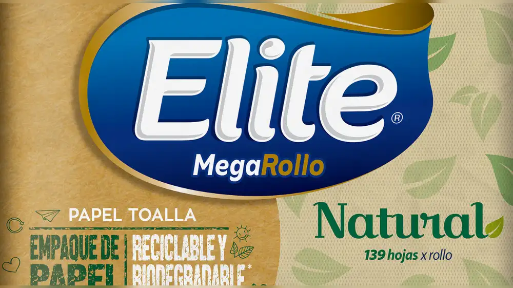 Elite lanza papel higiénico completamente reciclable y biodegradable