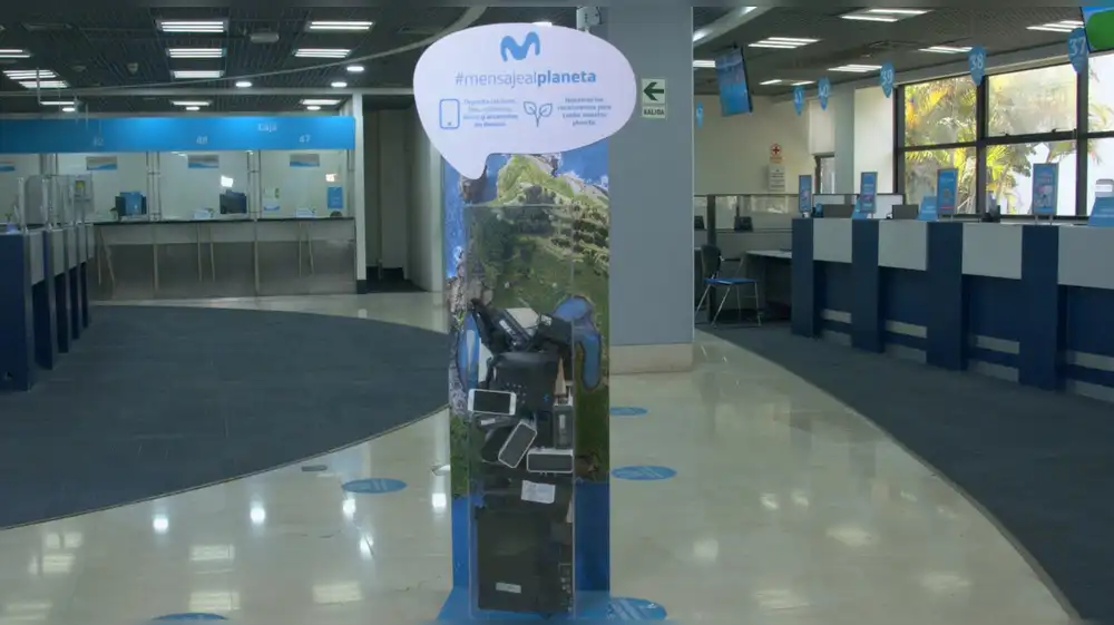 Movistar recolectó más de 1,000 toneladas de Residuos de Aparatos Eléctricos y Electrónicos en los últimos años