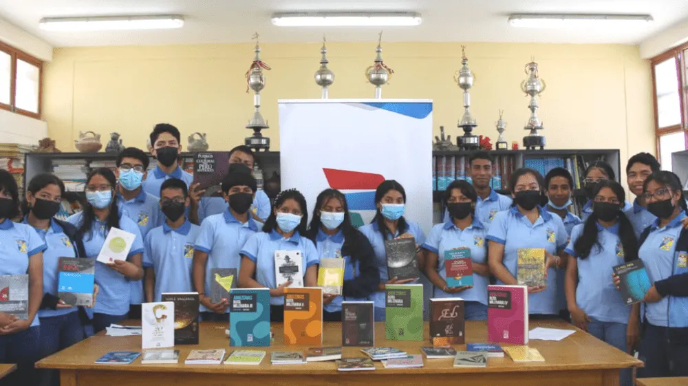 Petroperú contribuye a la implementación de bibliotecas de Talara
