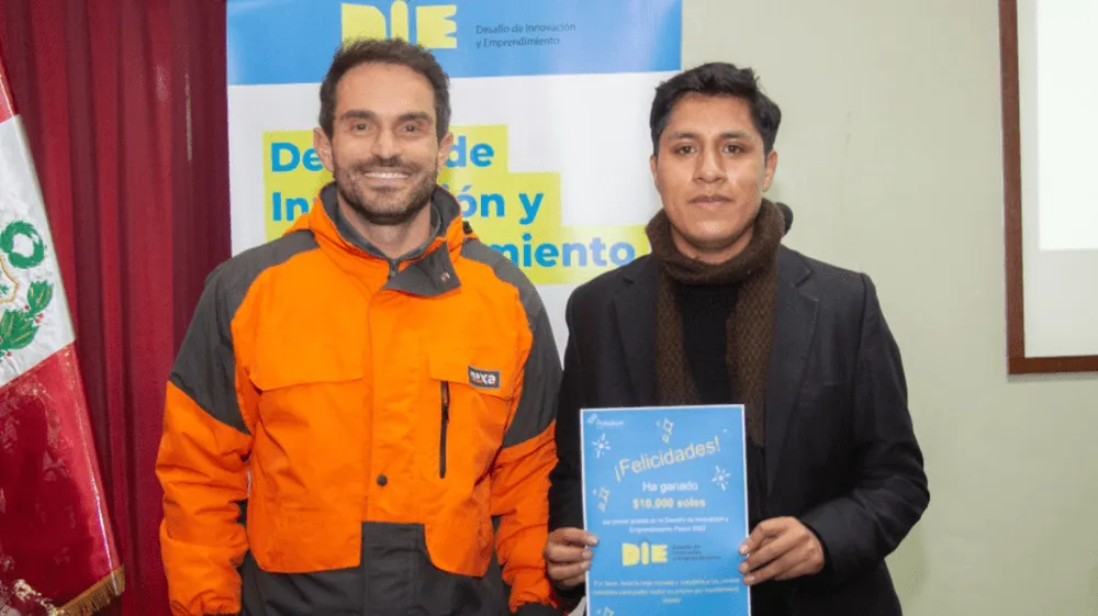 Creador de prótesis gana el primer ‘Desafío de Innovación y Emprendimiento’ de la región Pasco