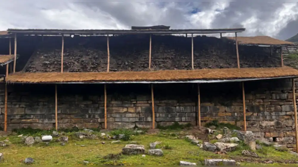 Antamina instala nuevos techos de protección conservación del Monumento Arqueológico Chavín de Huántar