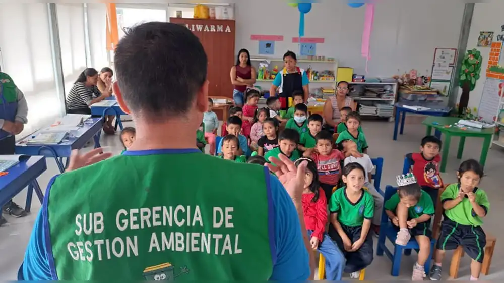 Municipalidad Distrital de Pacasmayo impulsa la educación ambiental en escuelas locales