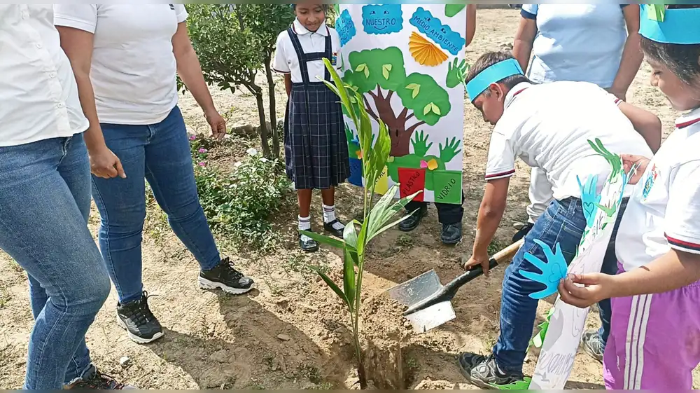AGROVISION promueve la conciencia ambiental y la educación sostenible en la comunidad Olmana