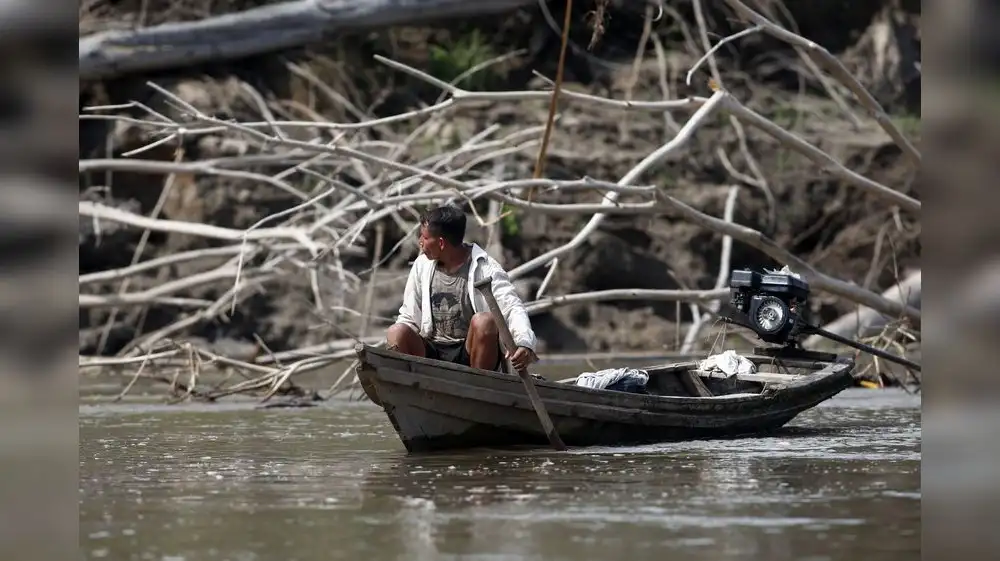 Comunidades amazónicas sufren por sequías y altas temperaturas