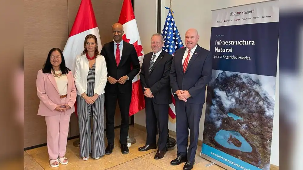 Perú recibe apoyo contra la inseguridad hídrica