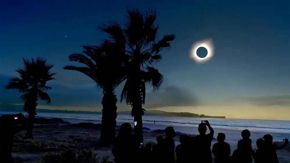 Eclipse solar total convertirá el día en noche