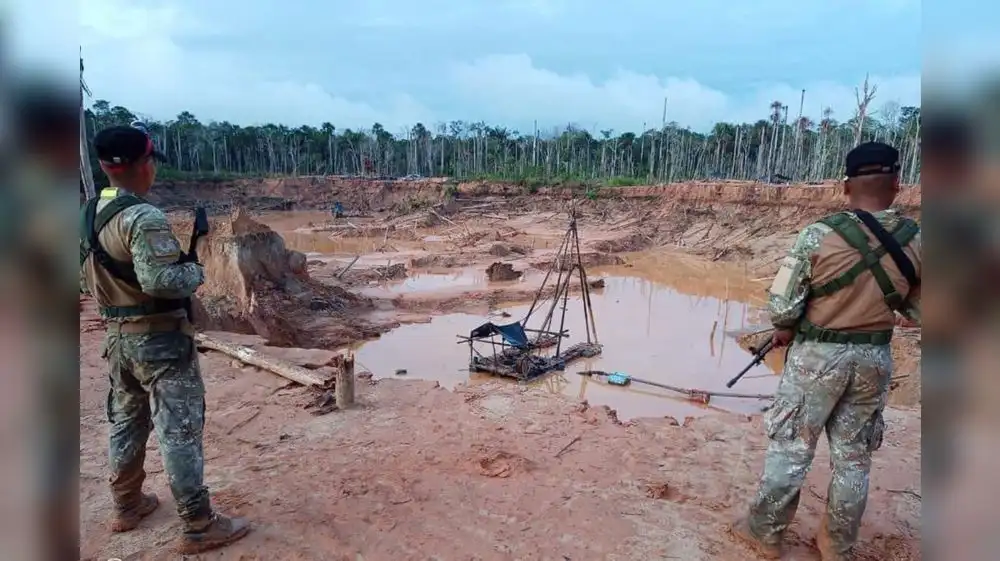 Amazonas: denuncian que policías favorecían la Minería ilegal