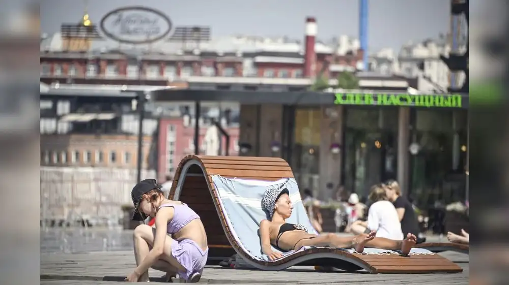 Moscú soporta las temperaturas más altas en 107 años