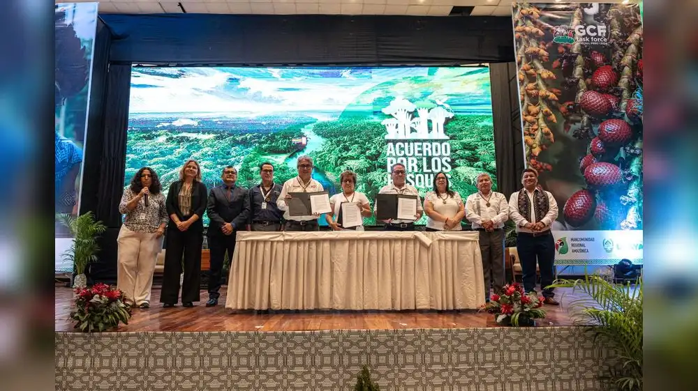 Firman "Acuerdo por los bosques" para reforzar lucha contra tala ilegal