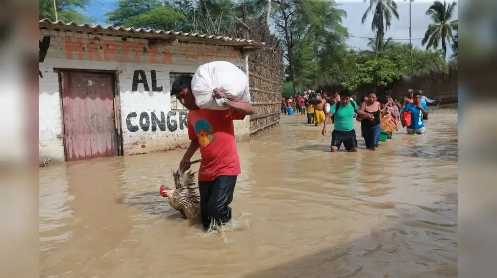 Lluvias constantes afectaron a más de 168,000 en el Perú