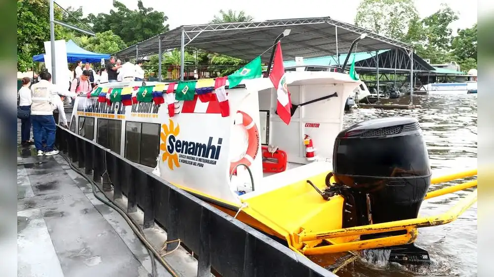 Embarcación científica monitoreará caudal del Río Amazonas