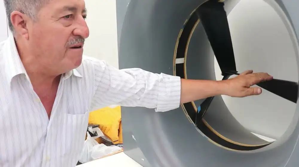 Universidad crea prototipo de aerogeneración de electricidad 100% limpia