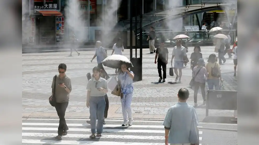 Japón: Más de 10 000 hospitalizados por altísimas temperaturas