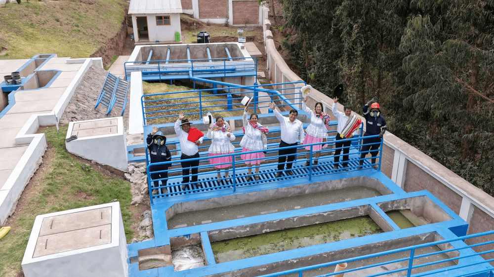 Cusco cuenta con nueva planta de tratamiento de aguas residuales