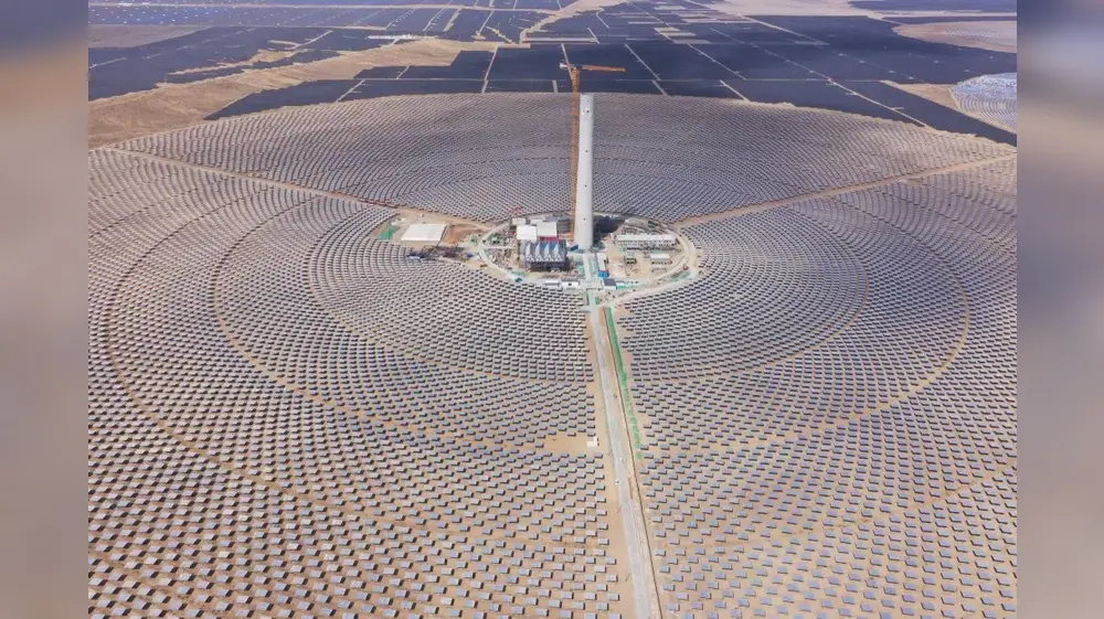 China construye el parque solar más grande del mundo