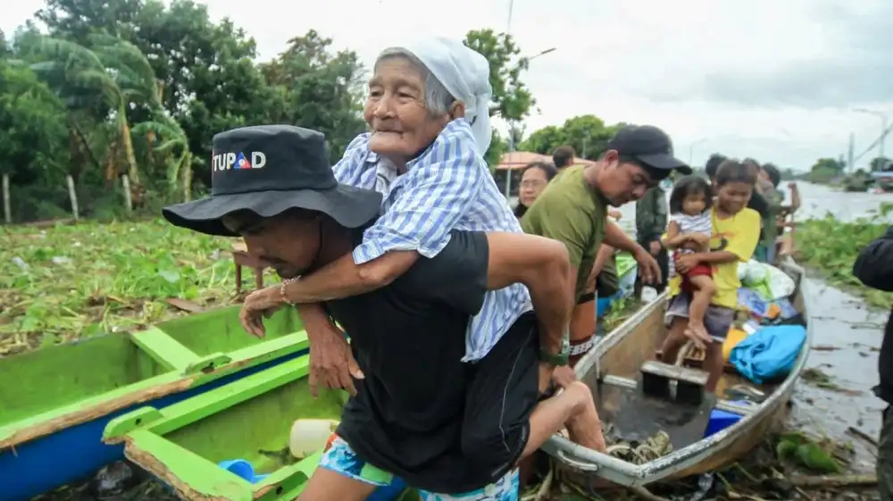 Tormenta Fengshen provoca masiva movilización en Filipinas