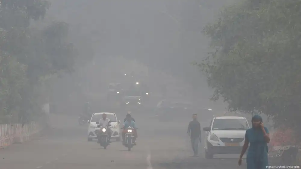 India se asfixia con niebla tóxica provocada por la contaminación