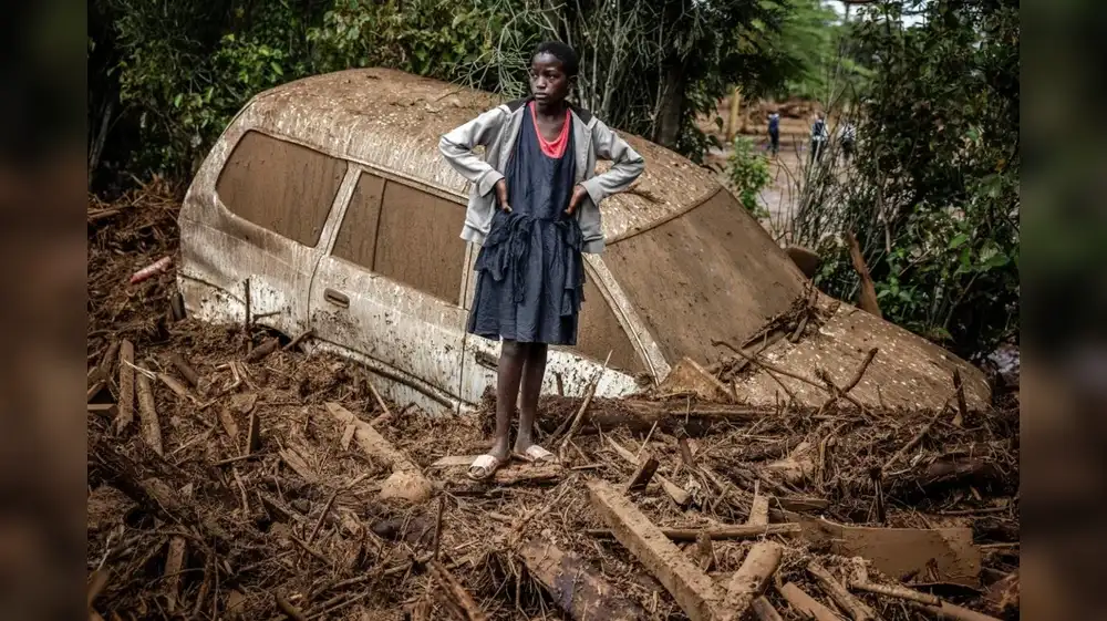 Al menos 21 personas pierden la vida por alud en Kenia