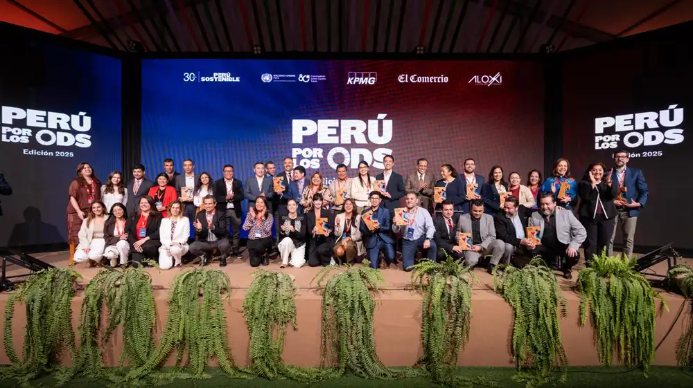 Reconocimiento Perú por los ODS premia a 14 proyectos por su impacto en un año de desafíos para el país