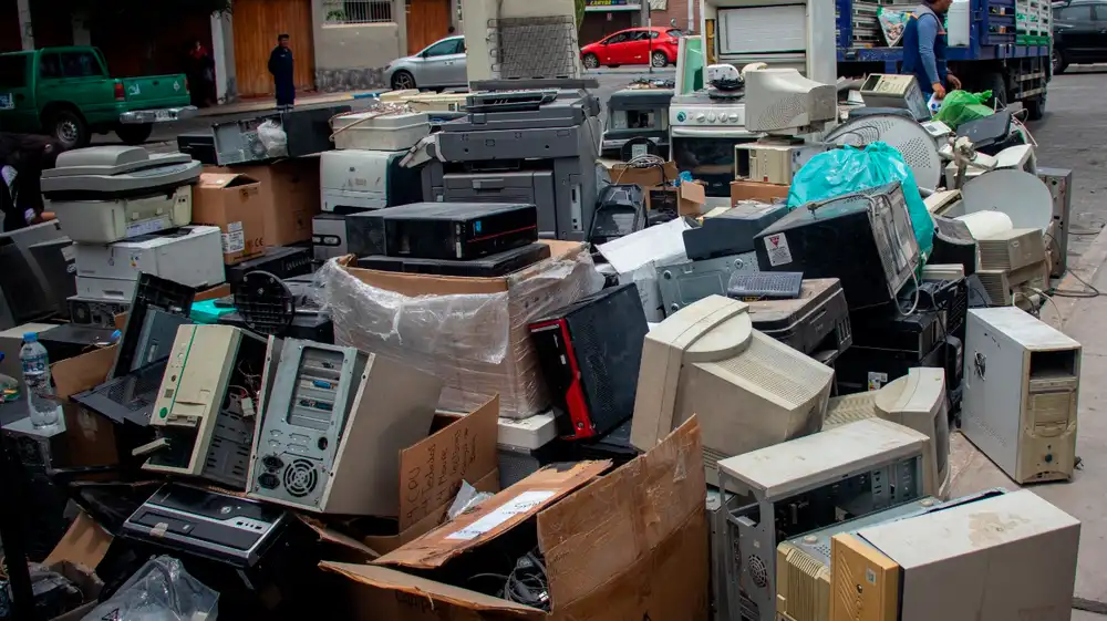Más de 100 toneladas de residuos eléctricos son recolectados en Arequipa