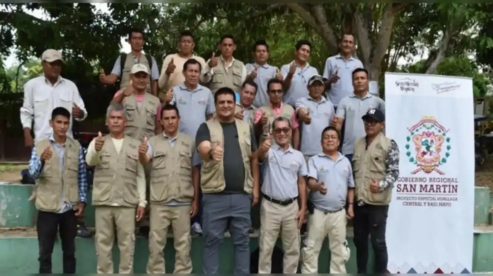 San Martín: Reconoce a guardines protectores del ACR Cordillera Escalera
