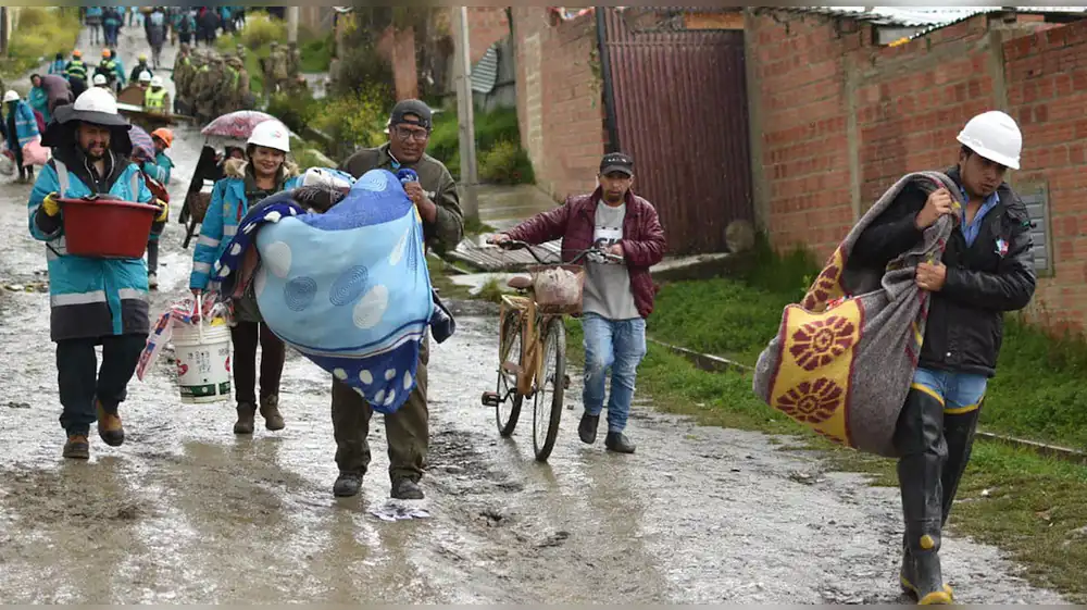 Bolivia: Tres muertos y ocho desaparecidos por lluvias intensas