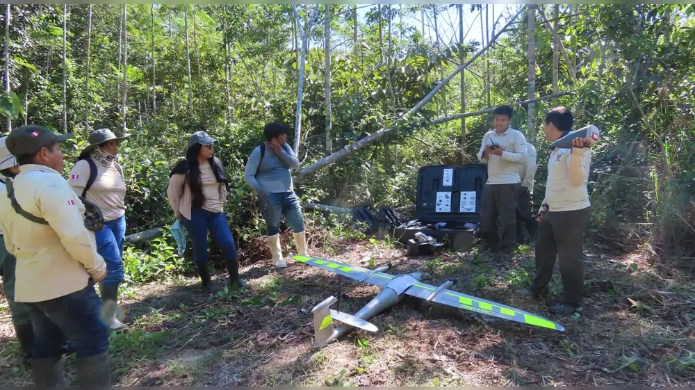 Drones monitorean restauración de áreas degradadas