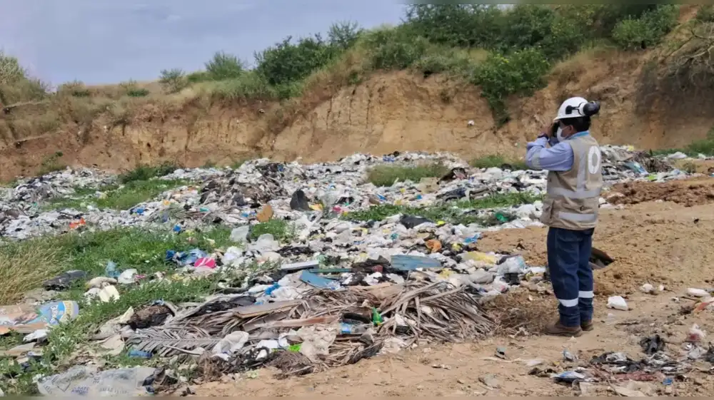 Tumbes: Realizan inspección en el botadero municipal Cerro Colorado