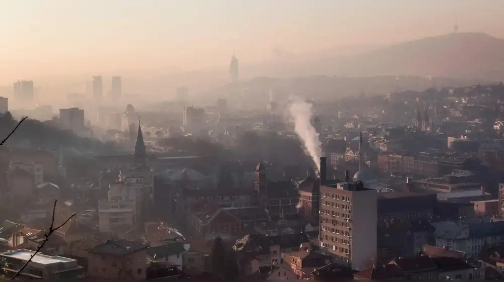 Sarajevo es la ciudad con el aire más contaminado del mundo
