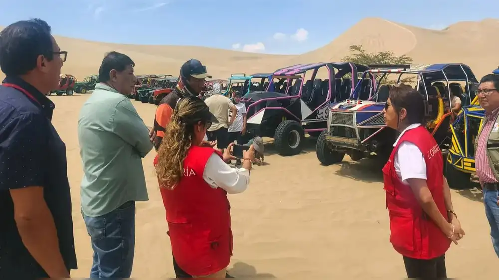 Descontrol de ‘tubulares’ informales y falta de plan de conservación en la ACR Laguna de Huacachina
