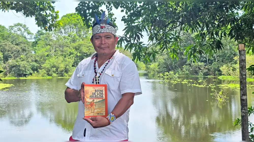 ‘Ecos de los abuelos’: El comunero Harakbut que se convirtió en escritor e ilustrador para salvar la memoria de su pueblo