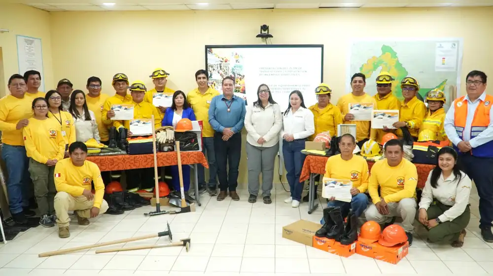 Protección ambiental: Firman plan de trabajo ante incendios forestales