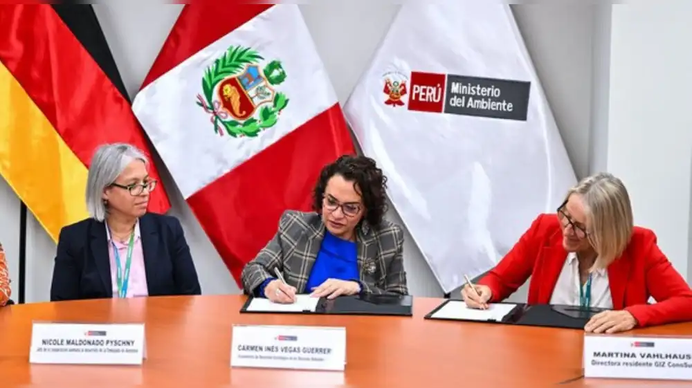 Suscriben convenio para reforzar acción climática en el Perú