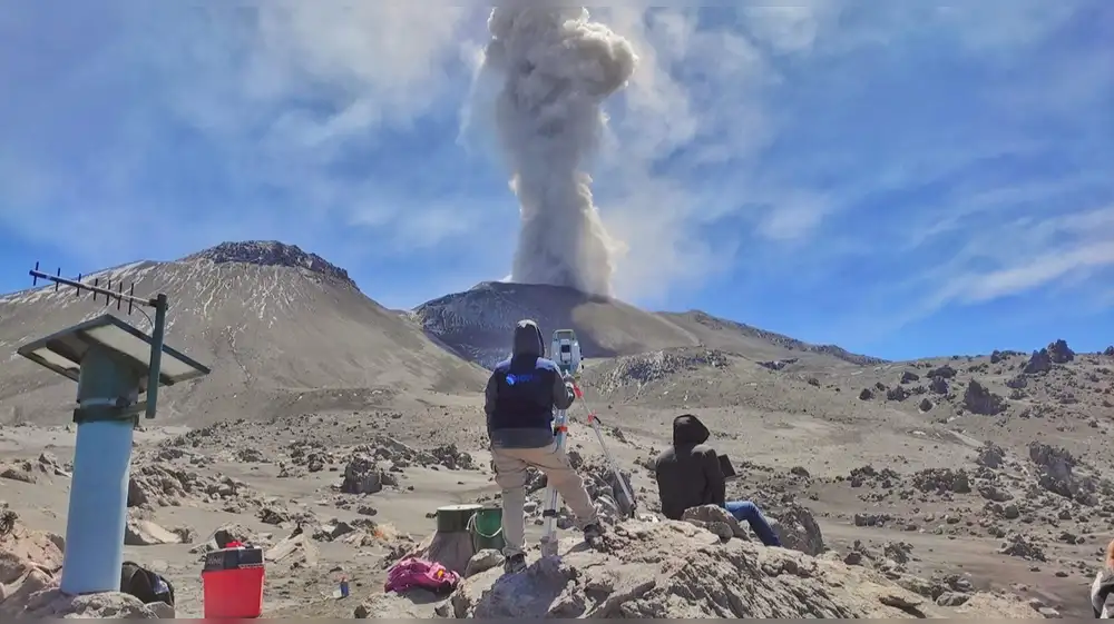 Volcán Sabancaya: Descartan alerta por explosión en Arequipa