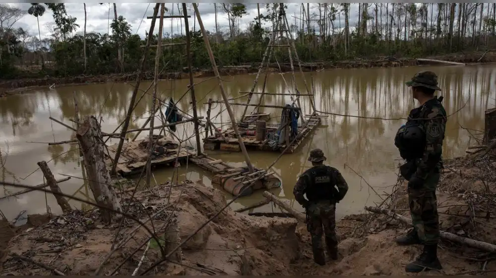 Minería ilegal amenaza el futuro geológico y económico del país