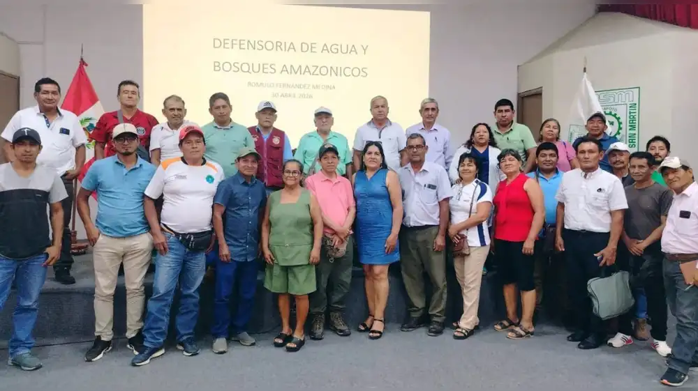 Crean la Defensoría del Agua y Bosques Amazónicos para frenar la minería ilegal y la crisis hídrica en San Martín