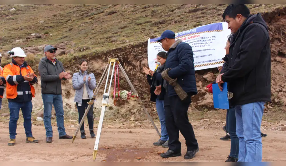 Volcan inició construcción de planta de residuos sólidos para Huayllay Volcan inició construcción de planta de residuos sólidos para Huayllay