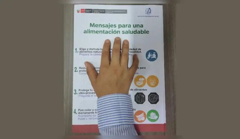 Minsa pone a disposición guía alimentaria con sistema Braille Minsa pone a disposición guía alimentaria con sistema Braille