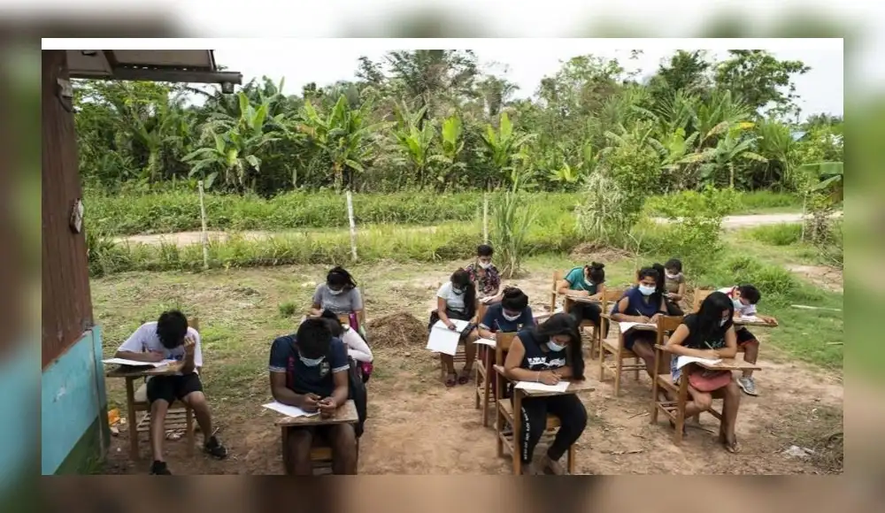 La UNESCO y la Fundación Porticus han iniciado conversaciones sobre el informe "Amazonía, educación y desarrollo sostenible". La UNESCO y la Fundación Porticus han iniciado conversaciones sobre el informe "Amazonía, educación y desarrollo sostenible".
