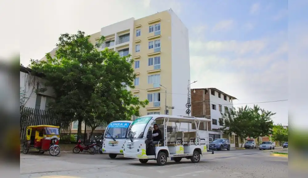 Implementan ecobuses en la ciudad de Piura Implementan ecobuses en la ciudad de Piura