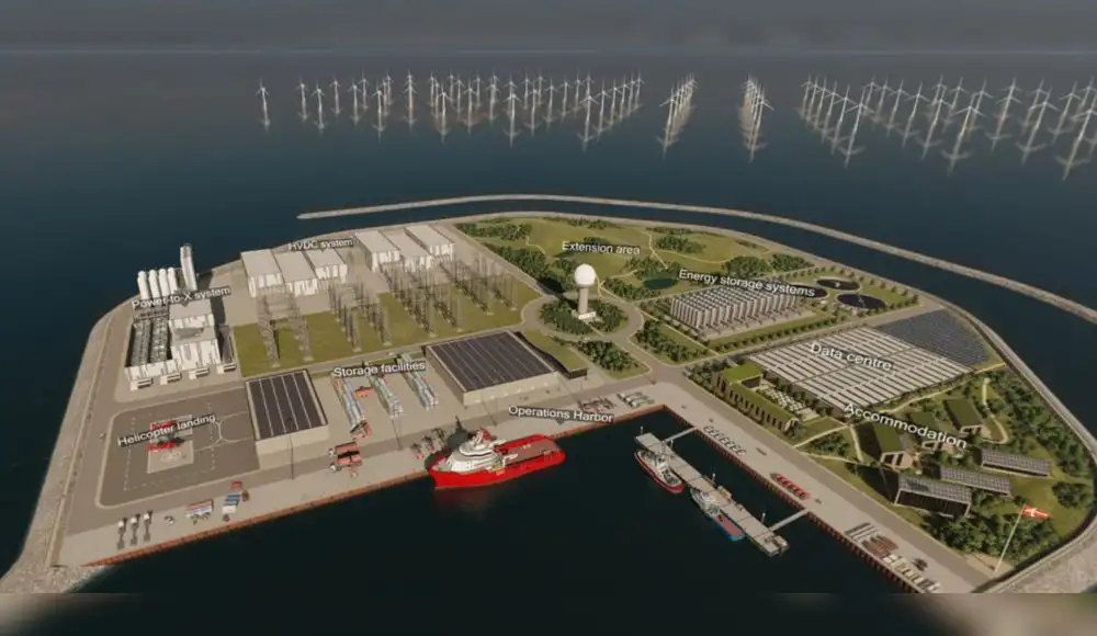 Dinamarca construye islas de energía verde Dinamarca construye islas de energía verde