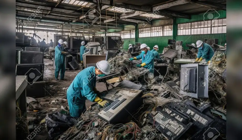 ¿Cómo la IA puede contribuir al reciclaje de dispositivos electrónicos?