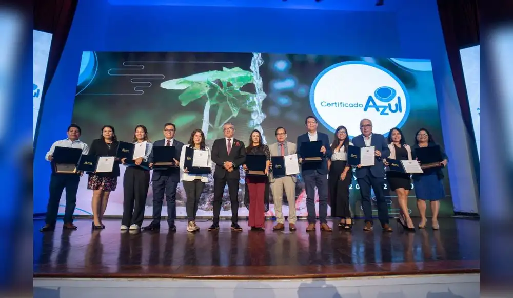 Empresas peruanas son reconocidas por uso eficiente del agua Empresas peruanas son reconocidas por uso eficiente del agua