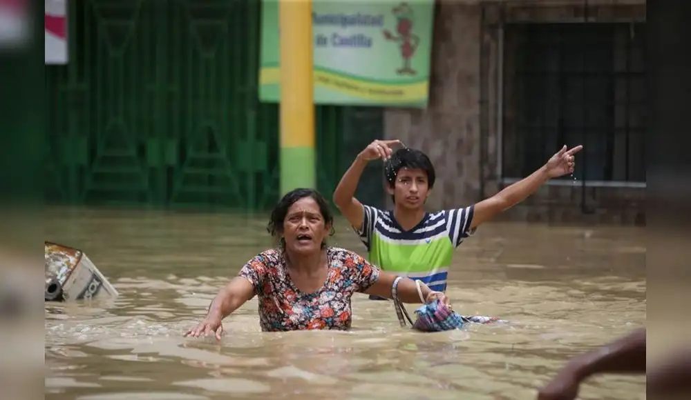 Perú registra Inundaciones y desbordamientos por fuertes lluvias Perú registra Inundaciones y desbordamientos por fuertes lluvias