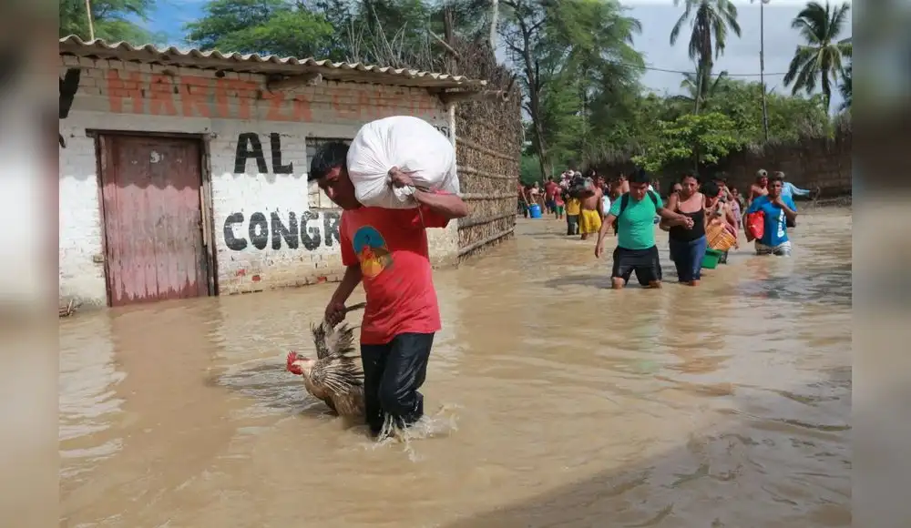 Lluvias constantes afectaron a más de 168,000 en el Perú Lluvias constantes afectaron a más de 168,000 en el Perú