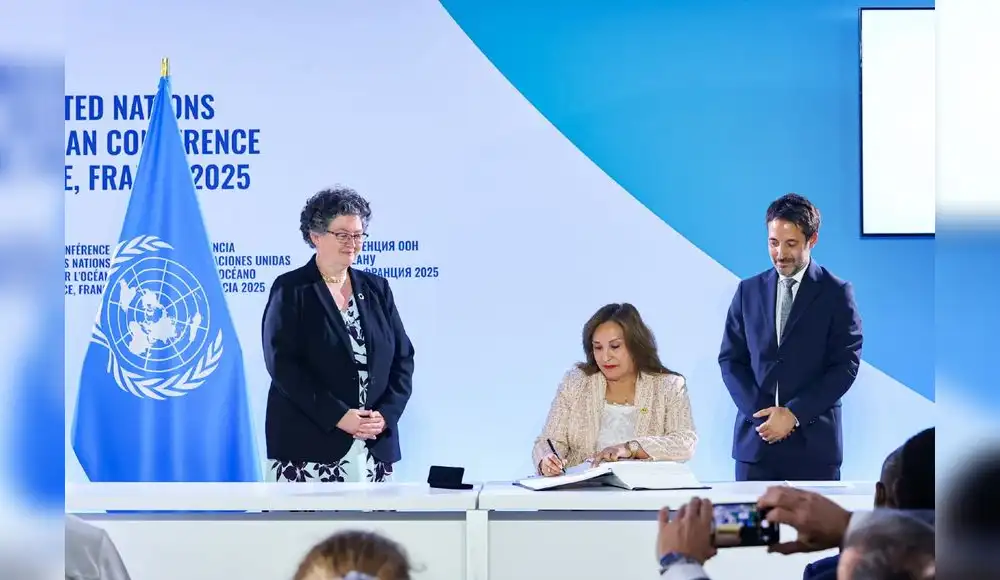 Perú suscribe Tratado de Alta Mar que busca proteger biodiversidad marina Perú suscribe Tratado de Alta Mar que busca proteger biodiversidad marina