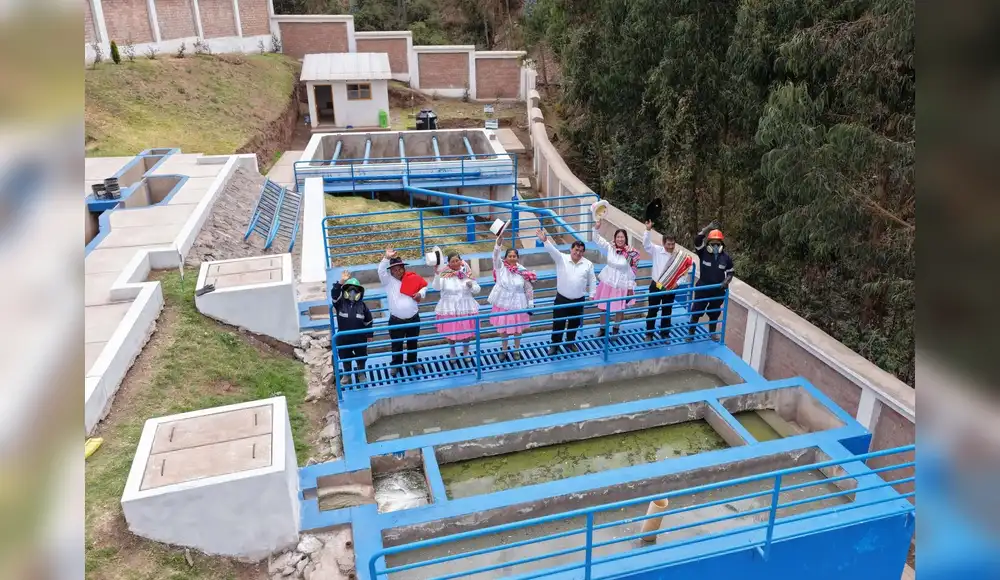 Cusco cuenta con nueva planta de tratamiento de aguas residuales