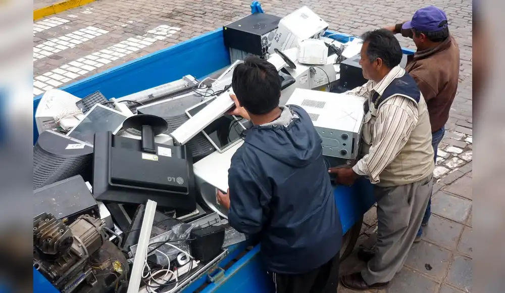 Crece el reciclaje de aparatos eléctricos y electrónicos en el Perú