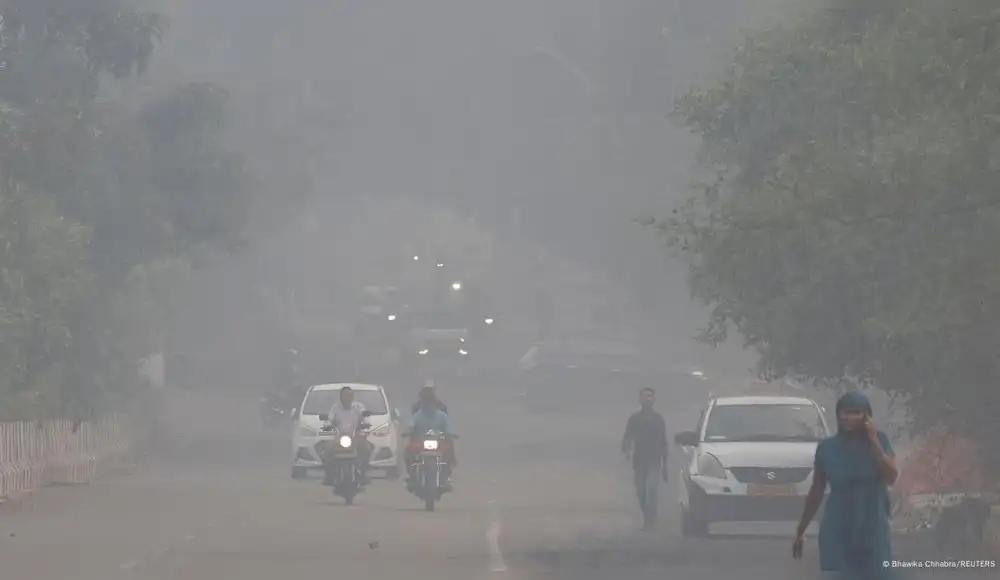 India se asfixia con niebla tóxica provocada por la contaminación