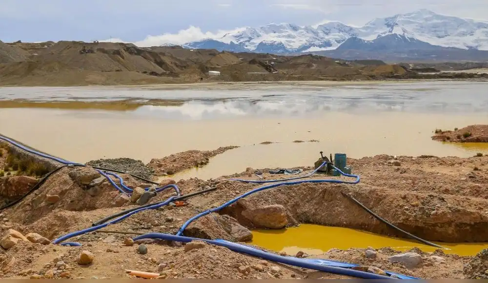Puno es declarada en emergencia ambiental por minería ilegal
